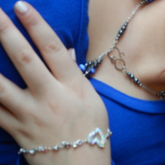 "For You My Love" Ankle Bracelet 7" - Picture 2 of 8